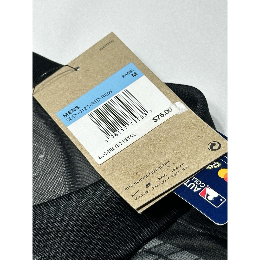 Cincinnati Reds Nike Polo Shirt Mens Medium MLB Baseball Authentic Victory NWT - Picture 8 of 12